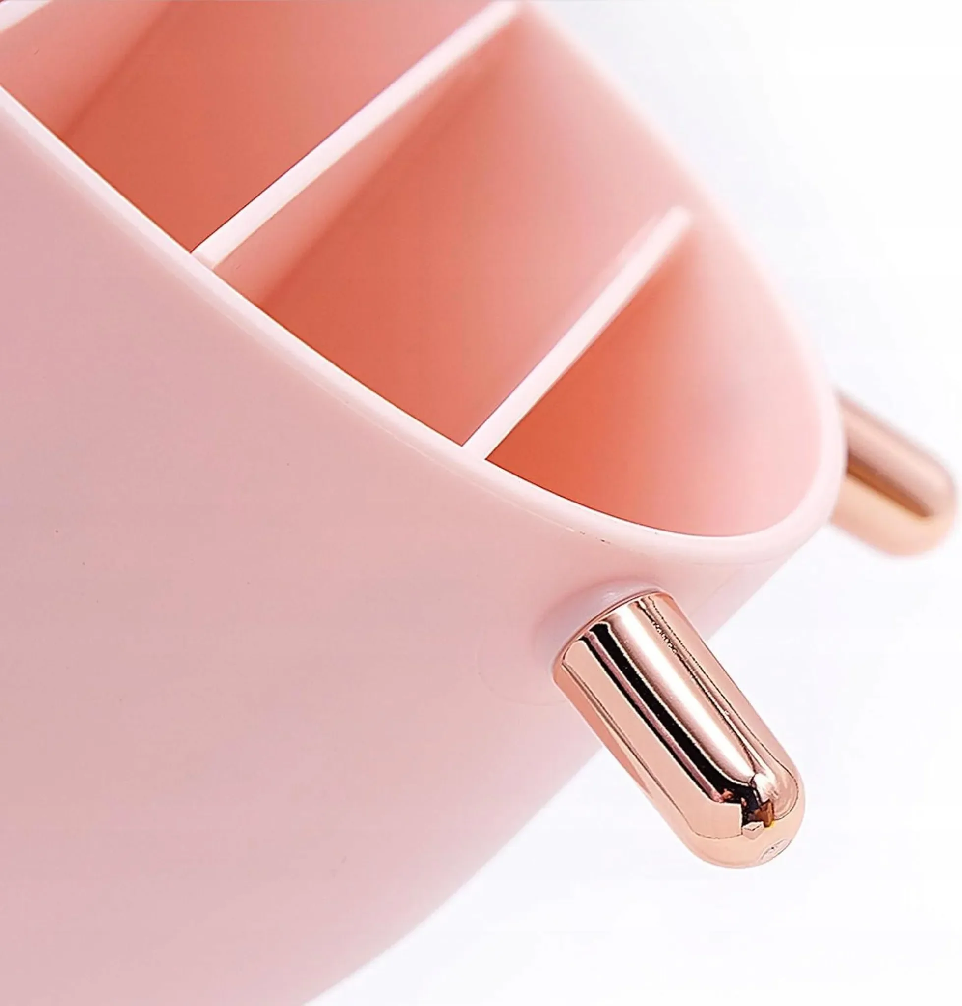Kosmetik-Organizer für Pinsel & Lippenstifte – Retro-Schminktisch